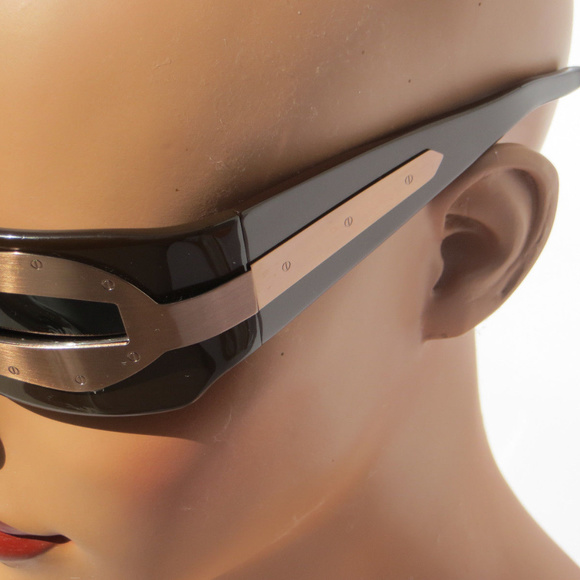 KTZ SUIT OF ARMOUR Brown Bronze Wrap Sunglasses main image 4